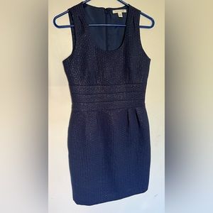 Banana Republic Sparkle Sheath Business Dress Blue Women's 2